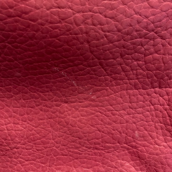 Plinio Visona Pink Leather Bamboo Handle Tote - Picture 17 of 17